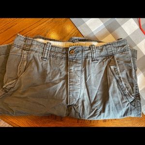 Grey cargo shorts